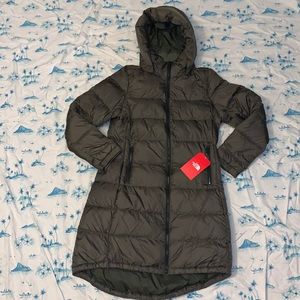 The North Face Womens Metropolis III Parka New Taupe Green